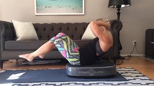 5.7K views · 59 reactions | With our new Personal Power Plate, you can work out anytime, anywhere, including your own living room. Plus, you get a super-powered workout in a fraction of the time! Got 5 minutes? Try this ab circuit. (And, by the way, how cute are those Mara Hoffman workout pants?) | Power Plate USA | Facebook