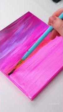 🎨 Leuchtender Winterabend ❄️💖