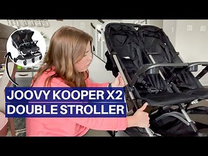 Joovy Kooper X2 Double Stroller | Live Unboxing, Assembly & Initial Review | Compact Travel Stroller