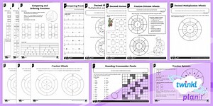 PlanIt Maths Year 6 Fractions Home Learning Activity Pack
