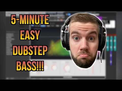 How to Make a HEAVY Dubstep Bass with Logic Pro Stock Plug Ins in Under 5 Minutes - TimmyG