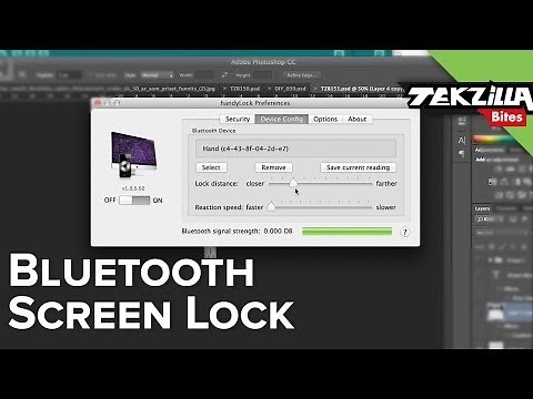 Automatic Bluetooth Screen Lock. Proximity Based Security