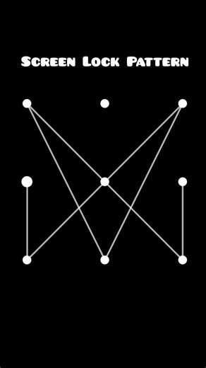 Screen Lock Pattern 🔥 | #screen #lock #pattern #trending #phone #mobile #automobile #foryou #shorts