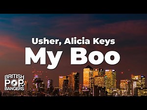 Usher - My Boo (Lyrics) ft. Alicia Keys