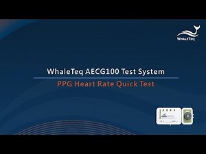 [AECG100] PPG Heart Rate Quick Test