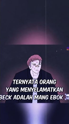 Ternyata dan ternyata orang yang menyelamatkan beck adalah mang ebok ☠️😹 #bangpin #animasi #mangebok