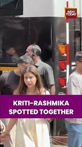 Kriti Sanon and Rashmika Mandanna Spotted Together | Cocktail 2 | Bollywood News