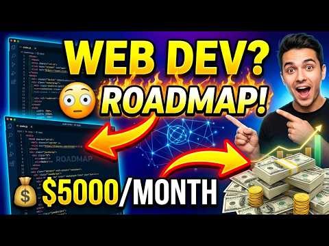Web Development Kya Hai? 😳🔥 Frontend vs Backend vs Full Stack | Complete Roadmap + Earning (2026)