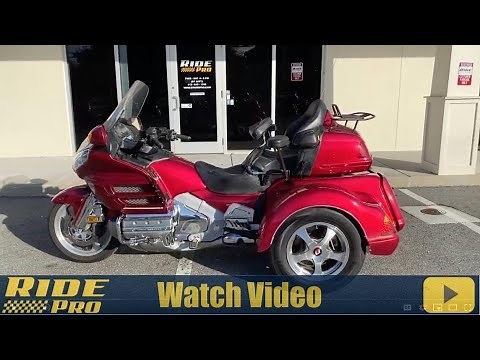 FOR SALE - 2003 Honda Goldwing GL1800 w/ Lehman Monarch Trike Kit Used - Ride Pro