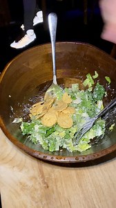 Tableside Caesar Salad 🥬🍞🧀 #caesar #salad | Foody Fetish