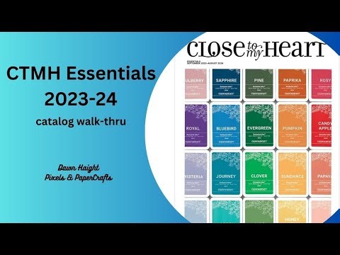 CTMH Essentials Catalog Walk Thru | Pixels & PaperCrafts