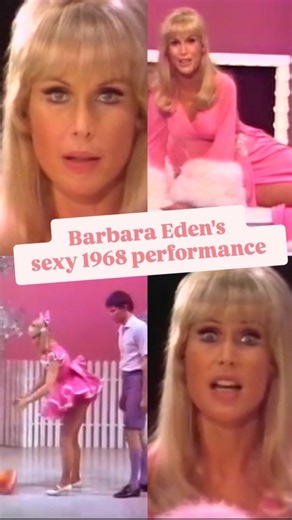 The Barbara Eden Collection on Instagram: "Barbara Eden’s performance in one of Bob Hope’s TV Specials around 1968 — isn’t she absolutely stunning? #barbaraeden #variety #1960s #televisionhistory #TVLegend #idreamofjeannie #idreamofjeanie #icon #hollywood #vintagehollywood #hollywoodbeauty #beauty #beautyicon #singer #comedy #actress #livinglegend #bobhope #tvspecial #retro #retrotv #iconic #legendary #bezauberndejeannie #1960stv #60stv #60stelevision #childhoodmemories"