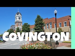 Covington Georgia | Downtown Covington Square Hollywood of the South | Chimney Park