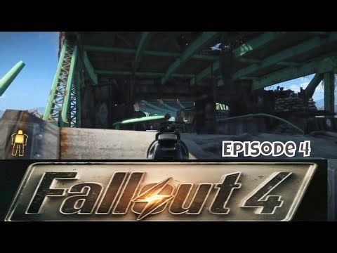 Fallout 4 - Episode 4 - Crashed Jet and Bridge base #fallout4