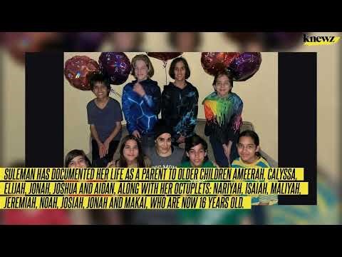 Octomom Turns 50, Shares New Photos With Octuplets