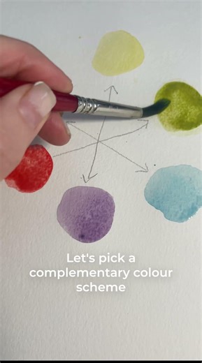 Complementary Color Portrait