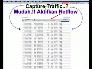 Cara mengaktifkan Netflow Router Cisco & Mikrotik dan Cara monitoring Netflow di NMS PRTG