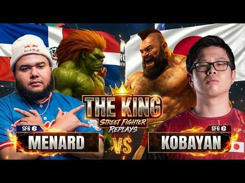 🔥 SF6 ▰ MENARD (Blanka) vs KOBAYAN (Zangief) ▰ Street Fighter 6 🔥