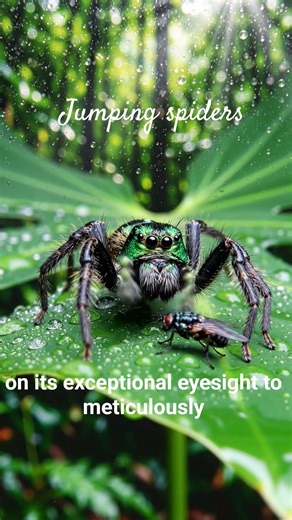 Fact about Jumping spiders
