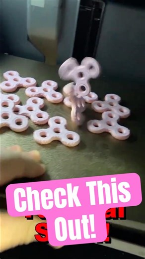 A Tinkercad Print in Place Fidget Spinner UPDATE! 💯🚨
