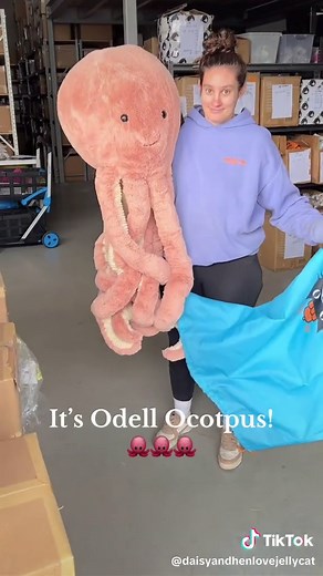 Unboxing the Gigantic Jellycat: Odell Octopus