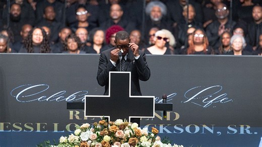 At Jesse Jackson's funeral, Pistons legend calls Harris, Hillary 'presidents'