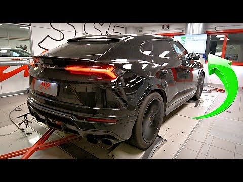 Lamborghini Urus 4.0 V8 BiTurbo Doing Dyno Pulls | Corsa Mode Exhaust Sounds!