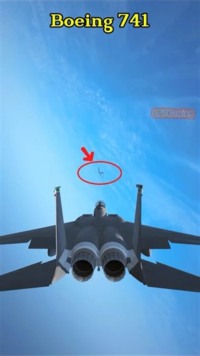 F 15E Fighter Jet Intense Mid Air Chase & Radar Lock On! #simulator
