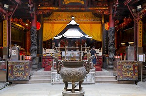 台灣清朝龍柱介紹 - 山水畫家的藝術 梁震明部落格 台灣清朝龍柱介紹