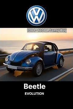 Volkswagen Beetle Evolution ( 1938-2026 ) @motolution