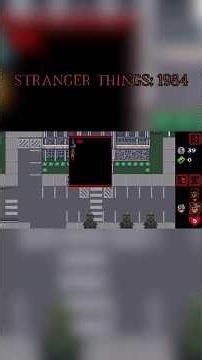Stranger Things 1984 Game Full Story Gameplay #StrangerThings #RetroGame #80sVibes #HorrorGame #Fun