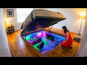 Incredible Ingenious Hidden Rooms And Secret Furniture