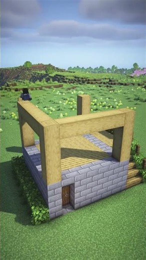 Cozy Starter House in Minecraft 🏡