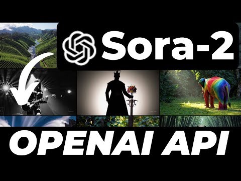 How to Use Sora 2 in OpenAI API Tutorial | Generate Video in Python and Node JS Javascript