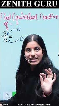 What are Equivalent Fractions for Kids- 4th grade Math | By Saloni ma'am | Zenith Guru