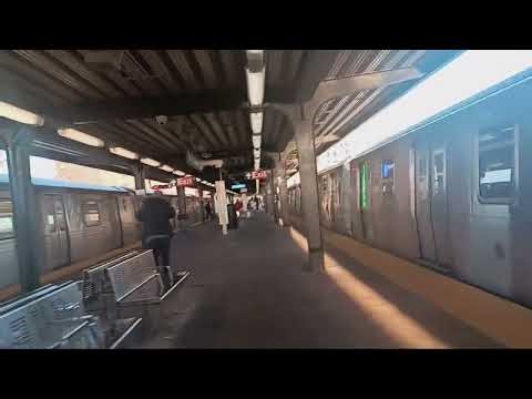 R211A & R46 A Train At Far Rockaway 