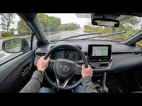 2023 Toyota Corolla Cross Hybrid - POV First Drive (Binaural Audio)