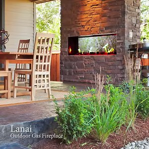 22 reactions | Who else would spend every night on the patio if you had one of these?  Light up your landscape with the Lanai outdoor gas fireplace. Learn more: https://bit.ly/2V67Qy8 | Heat & Glo Fireplaces | Facebook