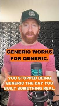 Stop using a generic program #shorts