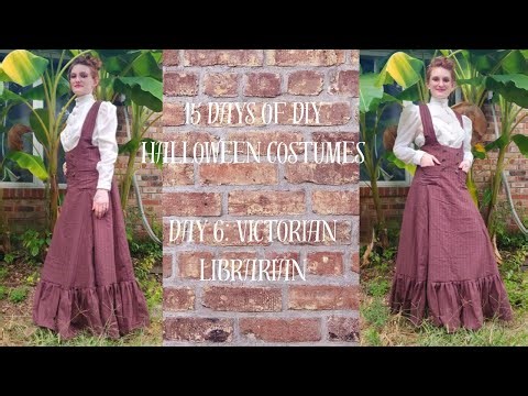 DIY Victorian Librarian Costume