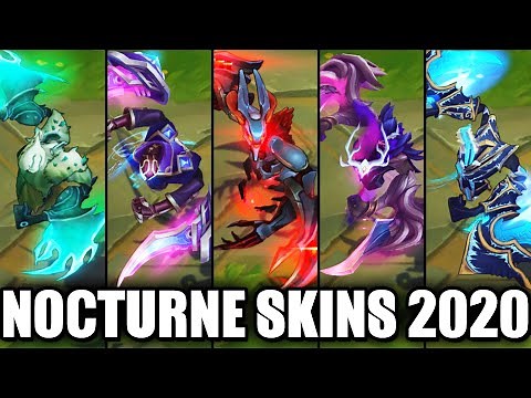 All Nocturne Skins Spotlight 2020 (League of Legends)
