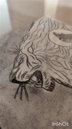 DAY 6 DURGA MAA SKETCH 🙏❣️ #viralshort #art #drawing #durgamaa #god #challenge #2k25