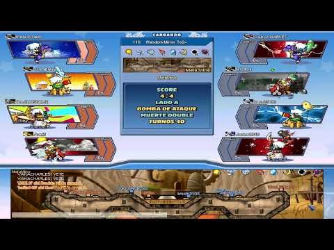 Gunbound GGH | Random Mirror 4 vs 4 | Trio Coop | Map Metamine | 1386 GOLD 40 GP | Score 2 - 0