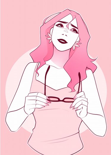 it’s the PINK month - #jitterjuice #art #artshorts #artmemes #cuteart
