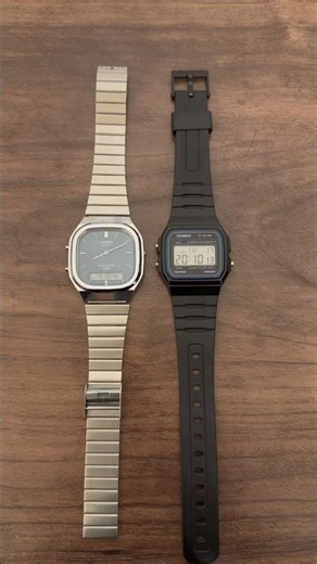 Casio F-91W vs AQ-240 ⌚