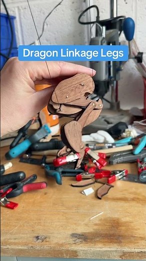 Dragon Legs- they work like bones and tendons, folding umbrella mechanics 😁