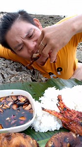 Mukbang tyo mga idol ng inihaw na labster #mukbang #BuriasIslandMasbate #highlights2024 | Geovan Vlog