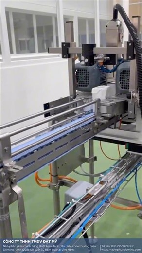 Phun date hộp | Máy in phun date công nghiệp | Date code industrial printer | Domino inkjet printer