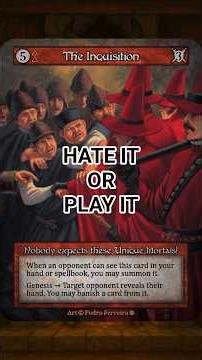 Sorcery Contested Realm Hate it or Play it: Inquisition #sorcery #tcg #inquisition