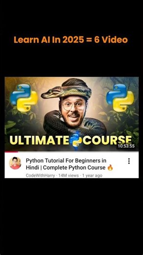 Learn AI in 2026 (The Last AI Course You'll Ever Need!)